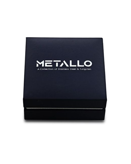 Metallo Black Stainless Steel for men