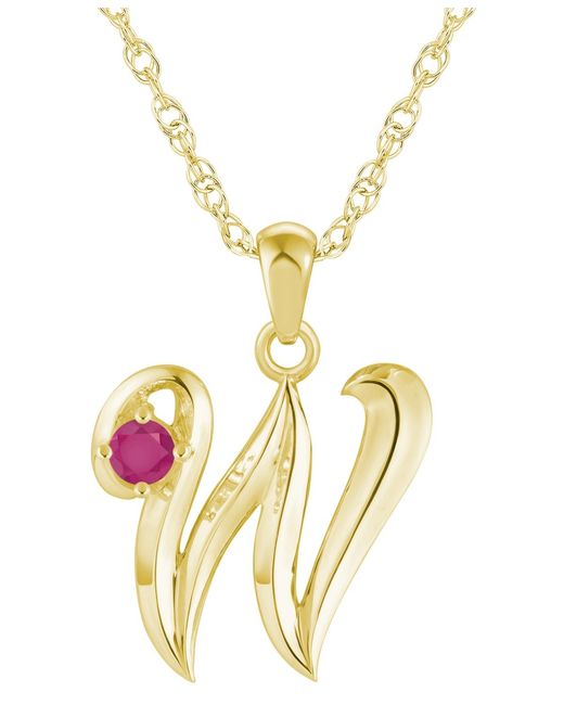 Macy's Metallic Ruby (1/6 Ct. T.w.
