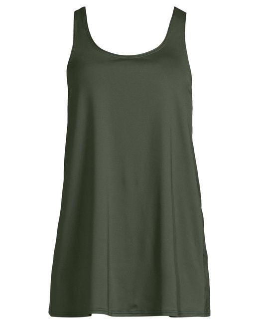 lands end scoop neck mini swim dress Women's Scoop Neck Mini Swim Dress Swimsuit