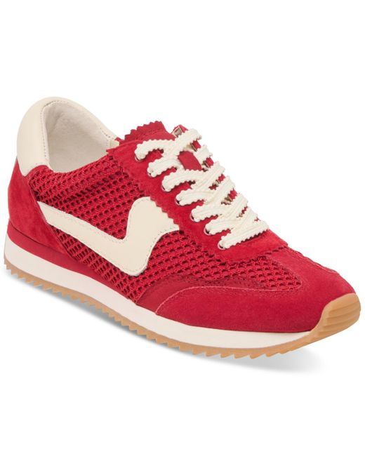 Dolce Vita Red B.ntcd Lace-up Retro jogger Sneakers
