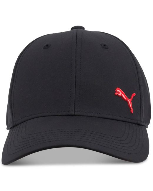 PUMA Alloy Solid Color Cat Logo Stretch Fit Cap in Blue for Men Lyst