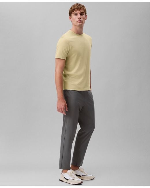Calvin Klein Green Short Sleeve Supima Cotton Interlock T-shirt for men