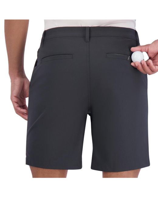 Ben Sherman Blue Golf 4-way Stretch Tech Shorts for men