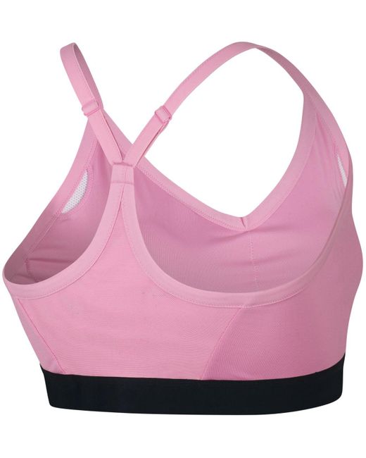 Nike Plus Size Indy Dri-fit Low-impact Sports Bra in Pink - Save 54% - Lyst