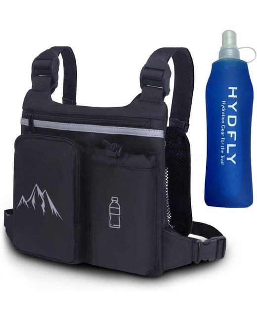 Batfox Blue Running Vest Chest Pack
