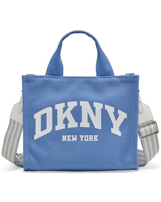 DKNY Blue Hadlee Logo Tote