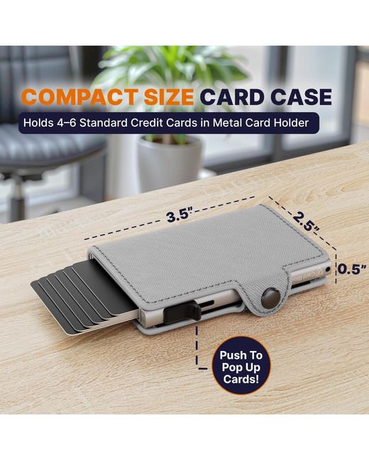 Conceal Plus Gray Rfid Pop Up Wallet