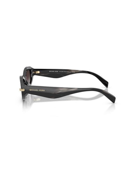 Michael Kors Brown Oval Sunglasses
