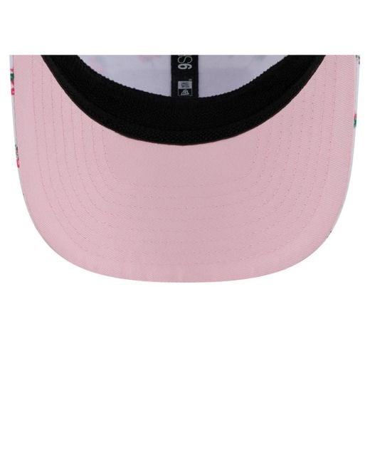 KTZ White San Francisco 49ers Adventure Flamingo Pattern 9seventy Stretch-snap Hat for men