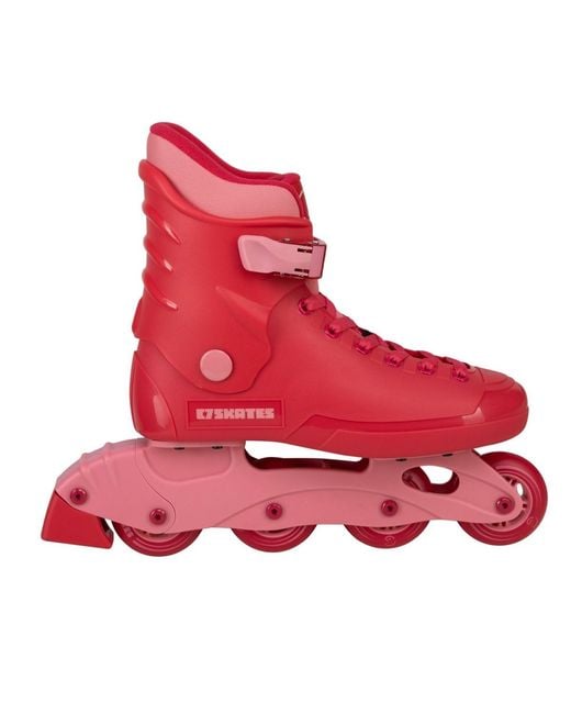 C7skates Red Nostalgic Impulse Inline Skates