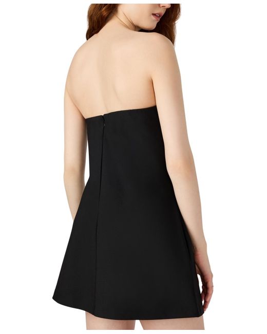 Steve Madden Black Morgana Strapless Romper