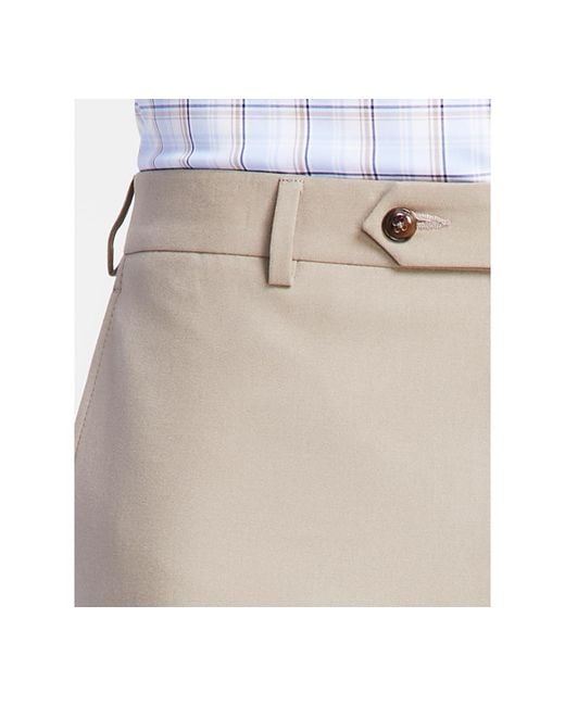 Michael Kors White Solid Classic Fit Pants for men