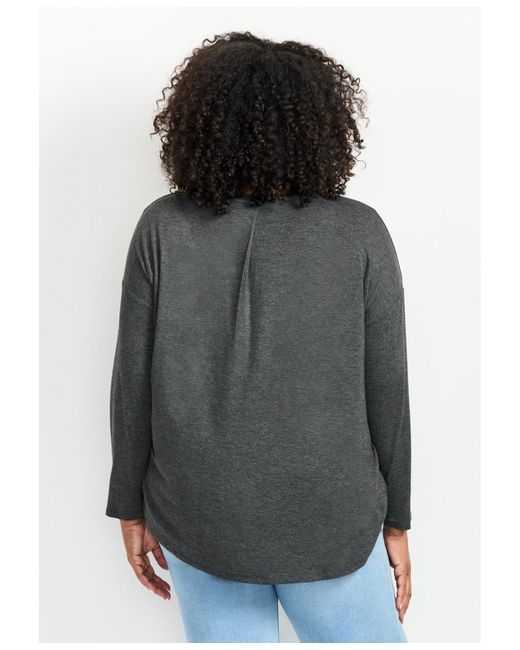 Avenue Black Taya Essential Top