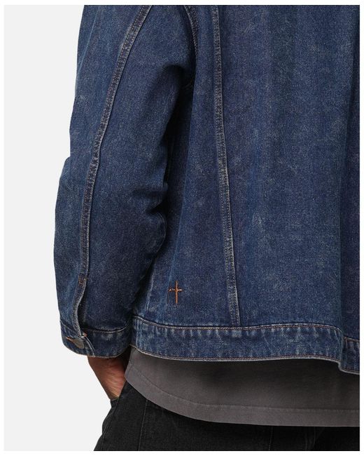 Saint Morta Blue Rodeo Denim Jacket for men