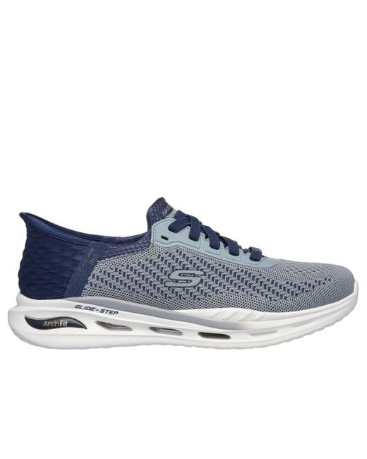 Skechers Blue Slip-ins Relaxed Fit: Arch Fit Orvan for men