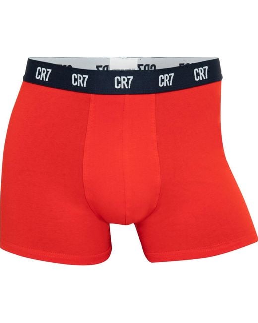 Cr7 Red Cristiano Ronaldo Basic Trunk for men
