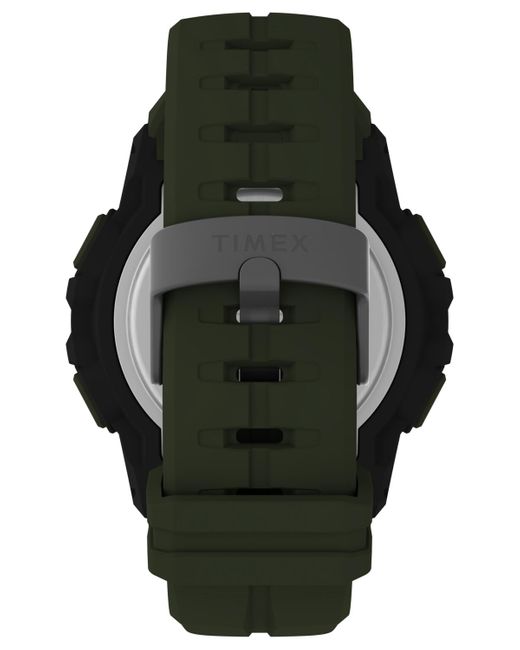 Timex Black Ufc Rush Digital Polyurethane Strap 52mm Round Watch for men
