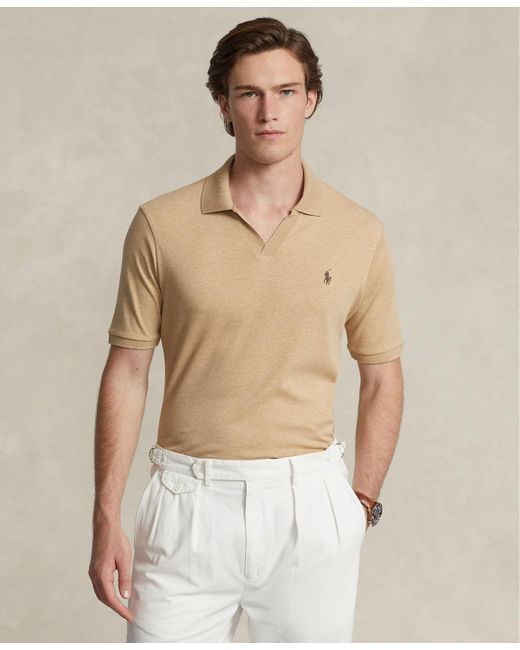Polo Ralph Lauren Natural Classic-fit Soft Cotton Polo Shirt for men