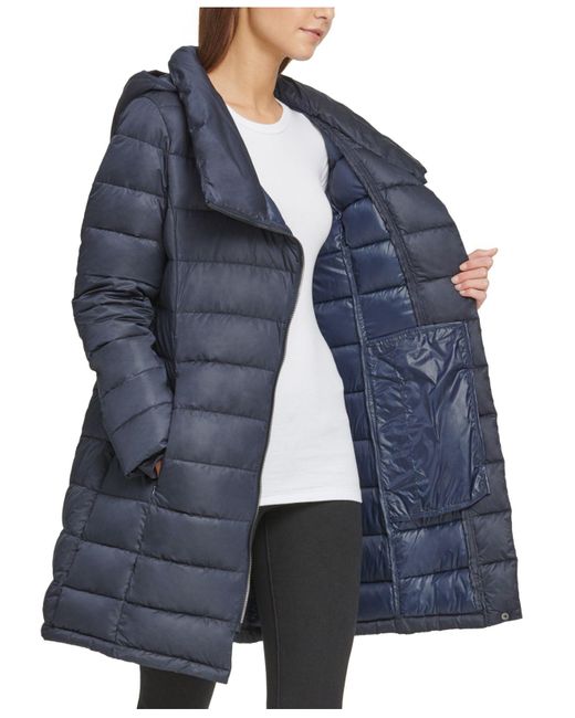 dkny asymmetrical jacket