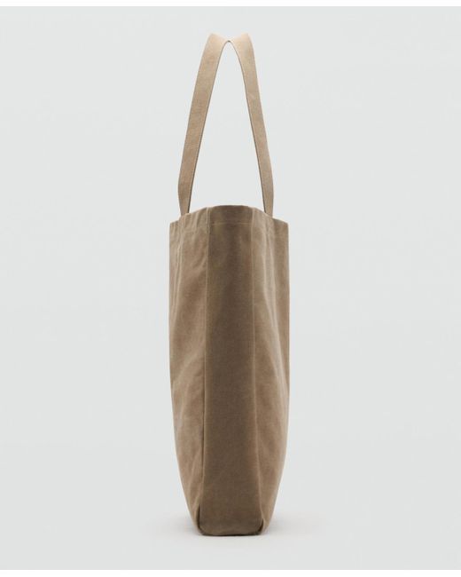Mango Natural Cotton Tote Bag for men