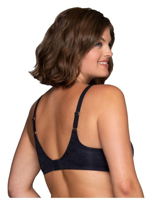 Vanity Fair Blue Breathable Luxe Full Coverage Underwire