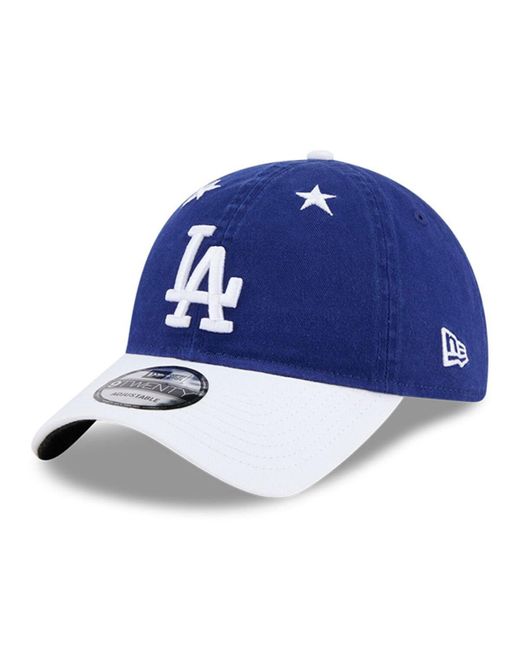KTZ Blue Royal/white Los Angeles Dodgers 2025 Mlb All-star Game 9twenty Adjustable Hat for men