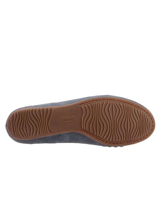 Softwalk® Blue Safi Flat