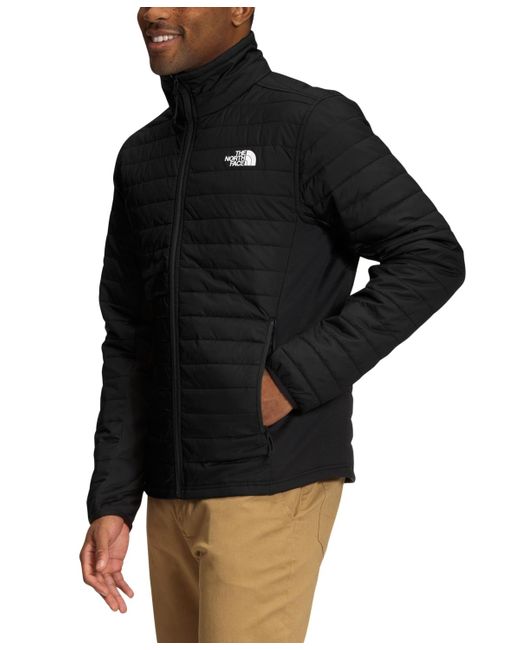The North Face Black Canyonlands Puffer Hybrid Jacket for men