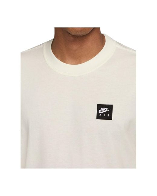 Nike White Sportswear Max90 Loose-fit Graphic T-shirt for men