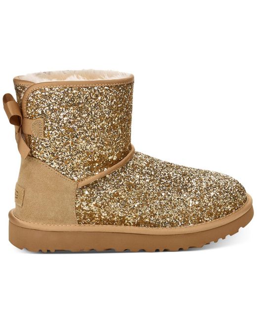 ugg glitter bow boots