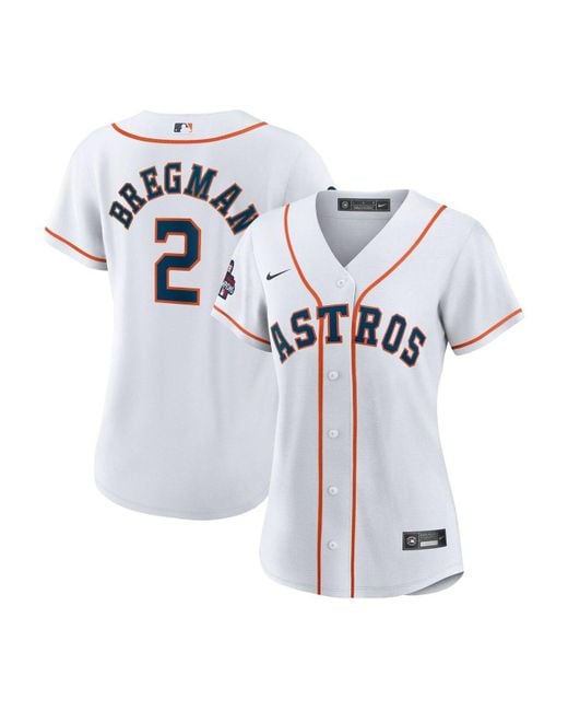 Alex Bregman Houston Astros Nike 2022 World Series Home Authentic Player  Jersey - White