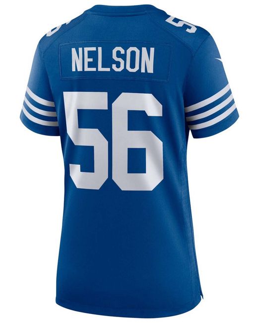 Colts Alternate Nike Darius Leonard Indianapolis Colts Alternate Game Jersey in Blue | Lyst