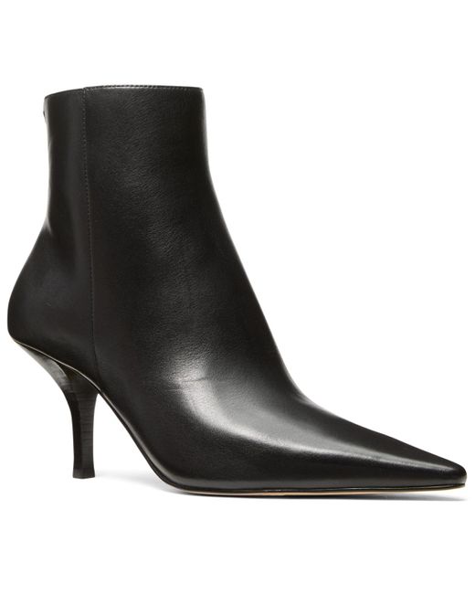Michael Kors Women's Black Michael Selina Side Zip Booties