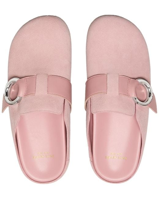 Kate Spade Pink Halo Clogs