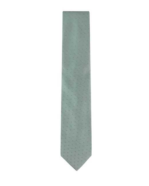 Calvin Klein Green Brack Solid Unsolid Pattern Classic Tie for men