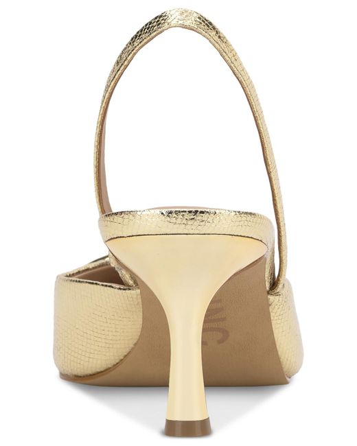 INC International Concepts Metallic Gadriel Halterback Pumps