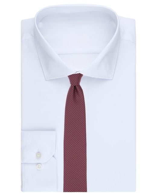 Alfani Purple Geometric Pattern Tie for men