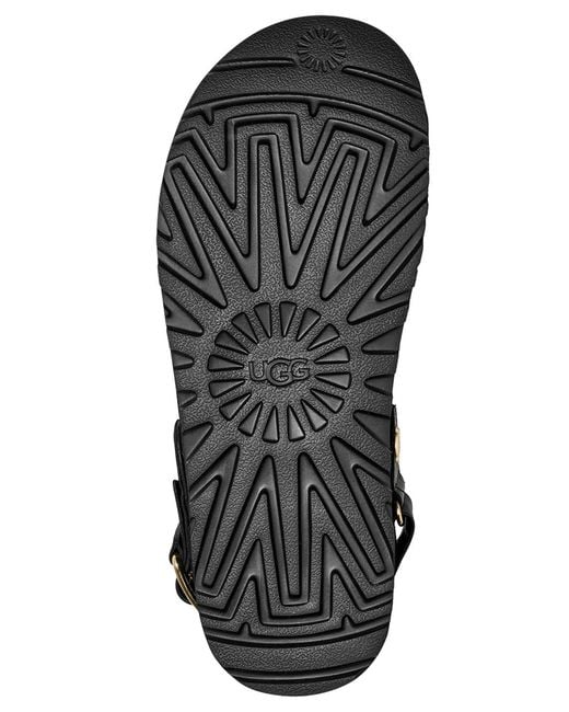 Ugg Black Goldenstar Villa Clogs