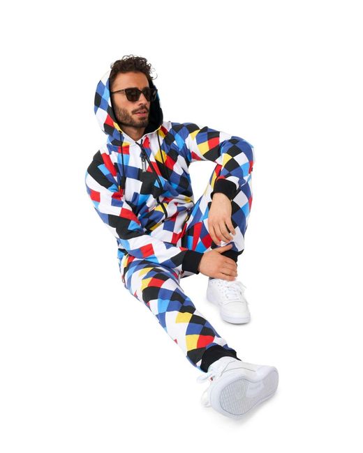 Opposuits Blue Onesies for men