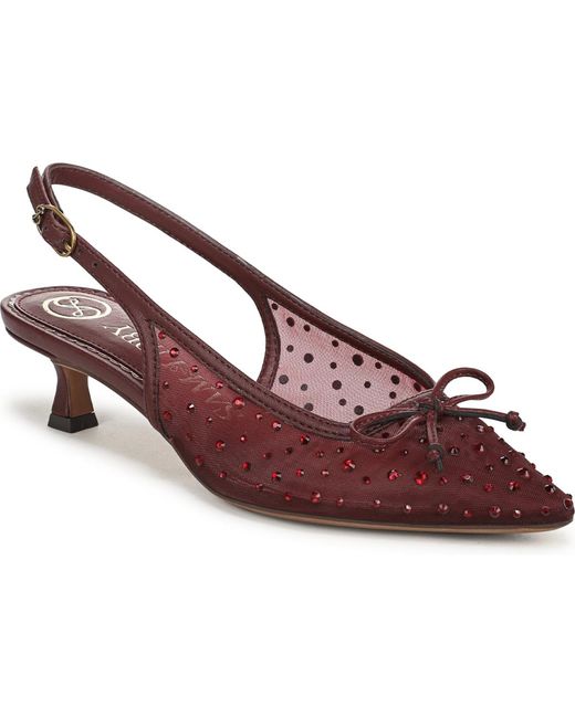 Sam & Libby Brown Everly 2 Slingback Pumps