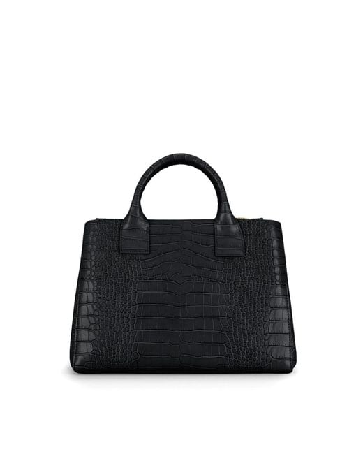 Teddy Blake Black Bella Croco 12"