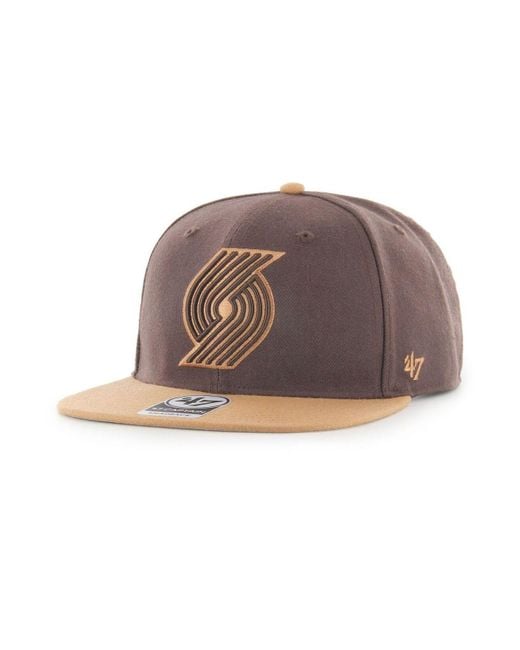 47 BRAND Cleveland Cavaliers '47 MVP Snapback Hat - NATURAL