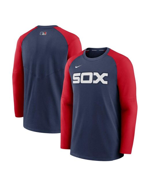 Nike Synthetic Navy And Red Chicago White Sox Authentic Collection ...