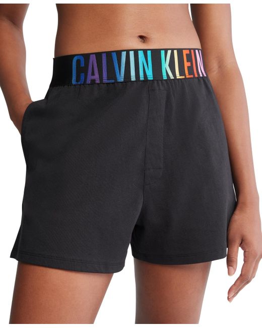 Calvin Klein Black Intense Power Pride Lounge Short Qs7194