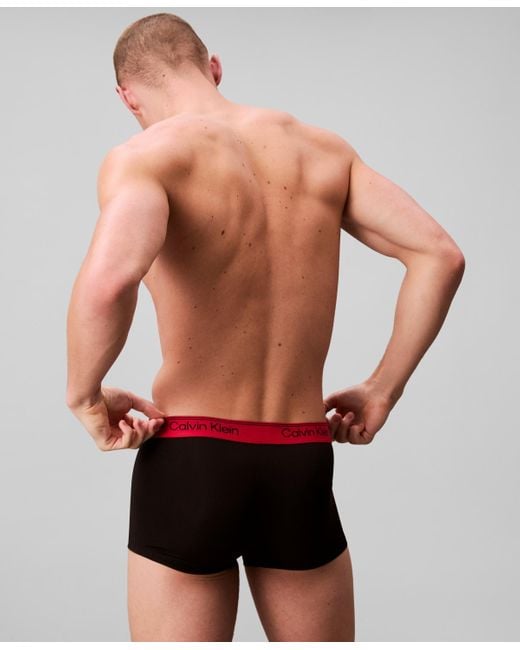 Calvin Klein Black 4-piece Micro Stretch Boxer Brief Set for men