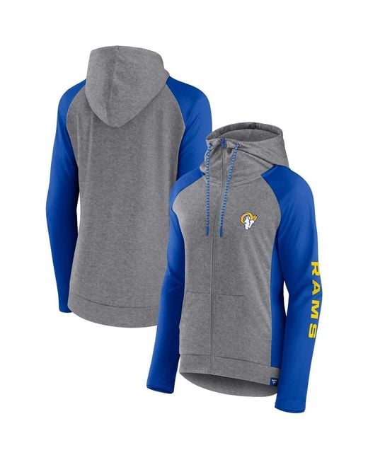 Fanatics Blue Heather Gray