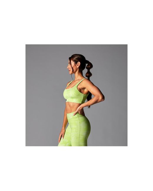 Tavi Green Square Neck Bra