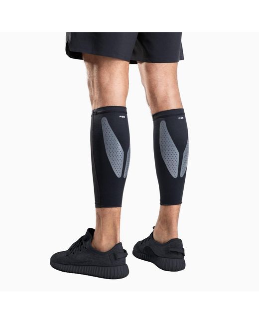 Nonzero Gravity Black Titanium Calf Compression Sleeves (size M)