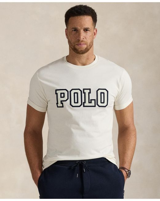 Polo Ralph Lauren Natural Big & Tall Logo Jersey T-shirt for men