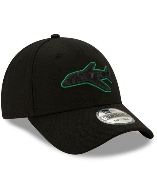 KTZ New York Jets Throwback Logo Momentum 9forty Adjustable
